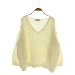 トリコットジーンマルク TRICOTS JEAN MARC Vネックドルマンニット セーター 長袖 オフホワイト /MY ■OSのサムネイル