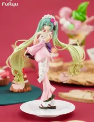 フリュー 初音 ミク 緑茶 パフェ フィギュア