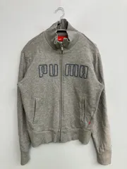 PUMA プーマ ジャージ/トラックジャケット L グレー レディース
