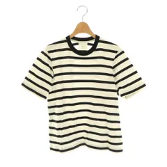 チノ CINOH HPS別注 REFINA COMPACT T-SHIRT Tシャツ カットソー 半袖 38 白 ホワイト 黒 ブラック /AT ■OSのサムネイル
