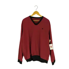 ライルアンドスコット LYLE＆SCOTT 千鳥格子 Vネック ピステ プルオーバー メンズ import：L のサムネイル