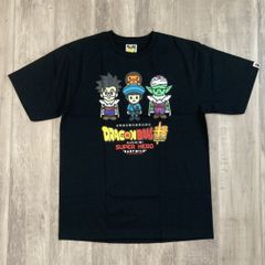 신품 XL BAPE × 드래곤 볼 슈퍼 슈퍼 히어로 T셔츠 Dragonball MILO a bathing ape 마일로 에이프 베이프 yi2759