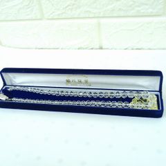 TS10 水晶 ネックレス クォーツ ジュエリーマキ ヴィンテージ クリア 