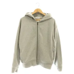 ジャーナルスタンダード JOURNAL STANDARD 24SS ダブルジップウラケパーカー ジップアップ グレー /AT ■OSのサムネイル