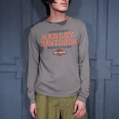 USA VINTAGE HARLEY DAVIDSON VOO DOO DOUBLE SIDED PRINT DESIGN LONG SLEEVE T SHIRT/アメリカ古着ハーレーダヴィッドソン両面プリントデザイン長袖Tシャツ（ロンT）