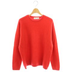 투모로랜드 토리코 TOMORROWLAND tricot 폭스 울 니트 스웨터 긴팔 XS 레드 /MY ■OS ■AD