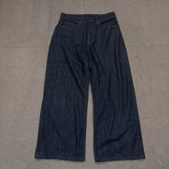 BELVET Baggy rigid denim L 完売品 - メルカリ