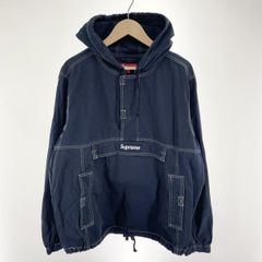 Supreme Contrast Stitch Twill Pullover 黒 - メルカリ