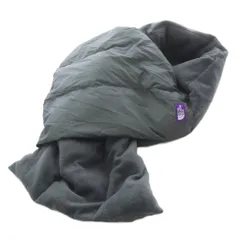 ノースフェイス パープルレーベル THE NORTH FACE PURPLE LABEL Field Down MUFF ダウンマフラー グレー NN8058N