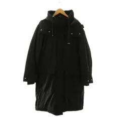ザラ ZARA 中綿コート フードコート アウター L ブラック /DF ■OS