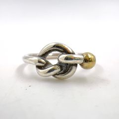 ティファニー TIFFANY 2ワイヤー バンドウィズ コイル リング 6.5号