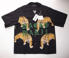 タグ付】25SS ワコマリア ティムリーハイ 虎 タイガー アロハシャツ