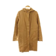 マッキントッシュ MACKINTOSH リネン フード付きコート ロング 32 キャメル /HK ■OSのサムネイル