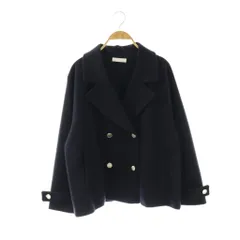 エニィスィス エニシス anySiS 24AW ウール混 Pコート ピーコート アウター 1 ネイビー /DF ■OSのサムネイル