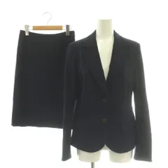 クレージュ courreges スカートスーツ セットアップ 上下 ジャケット 38 紺 /SY ■OSのサムネイル