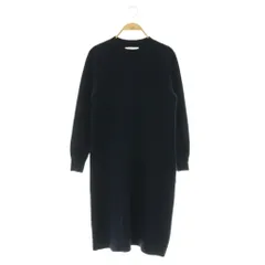 エムズセレクト m’s select ハイネックニットワンピース ロング 長袖 36 ネイビー /MY ■OSのサムネイル