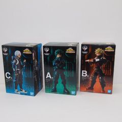 이치 반 쿠지 나의 히어로 아카데미아 THE MOVIE A, B, C상 3종 세트 MASTERLISE EMOVING 피규어 ∴WH5895