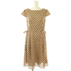 トッカ TOCCA 【洗える!】CHEERFUL JOY DOT ドレス ワンピース ミモレ ロング 0 グレー /AT ■OSのサムネイル