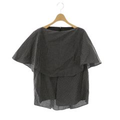 ENFOLD エンフォルド☆タイプライターCHECK ケーププルオーバー 未使用