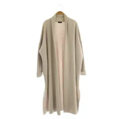 シップス SHIPS ニットコート ロング ショールカラー ウール ピンク /MY ■OSのサムネイル