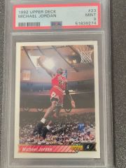 1991 Fleer マイケル•ジョーダン #220 PSA-9 - メルカリ