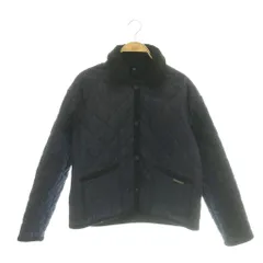 ラベンハム LAVENHAM デニム キルティングジャケット 裏起毛 36 ダークネイビー /DF ■OSのサムネイル