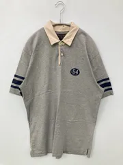 Abercrombie & Fitch アバクロンビーアンドフィッチ ポロシャツ M グレー ワンポイント 半袖 メンズ