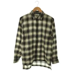 ジエダ Jieda SIDE SNAP SHIRT オンブレチェックシャツ 2 ブラック エクリュ /DF ■OS ■SHのサムネイル