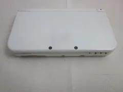  中古品 ゲーム ニンテンドー3DS LL 本体 NEW RED-001 パールホワイト 本体のみ 動作品