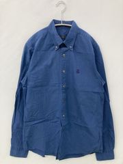 美品〉SOPHNET.ソフネット【XL】刺繍ワンポイント リネン100%シャツ