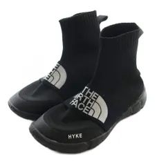 ハイク HYKE ノースフェイス THE NORTH FACE Tec Knit Sneaker スニーカー ソックスブーツ 黒 ブラック /AQ ■OSのサムネイル