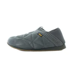 テバ Teva EMBER MOC SHEARLING エンバーモック スリッポン スエードレザー 本革 26cm グレー キルティング リブニット履き口 /RI ■OSのサムネイル