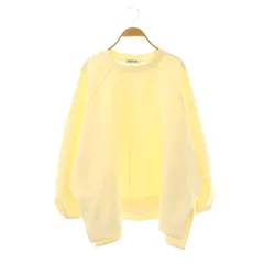 バビロン BABYLONE 25AW ダンボールプルオーバー トレーナー F アイボリー /ES ■OSのサムネイル