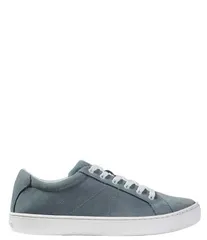 エルエルビーン レディース シューズ スニーカー レザー LLBean Womens Eco Bay Nubuck Leather Sneakers SlateCool Sea Blue スレートのサムネイル
