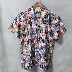 90s PLAYBOY 総柄 オープンカラー 半袖シャツ L〜XL相当 - メルカリ