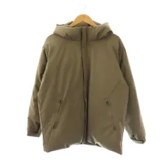 アーバンリサーチ ドアーズ URBAN RESEARCH DOORS ラミネートダウンパーカジャケット ジップアップ L カーキ /DO ■OSのサムネイル
