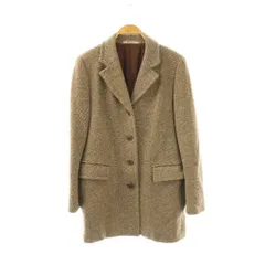 アクアスキュータム AQUASCUTUM ウール混 チェスターコート 9 ブラウン アイボリー /ES ■OSのサムネイル