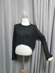 T】新品 ATTENTION 長袖シルクガウン Fサイズ ブルー 256 - メルカリ