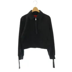 マックス&コー MAX&CO. ジップアップ ショート丈 ブルゾン ジャケット 34 黒 /NR ■OSのサムネイル