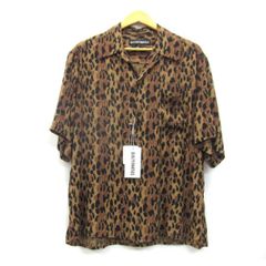 SAINT LAURENT レオパード柄 半袖シャツ XS - メルカリ