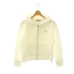 ジャスグリッティー JUSGLITTY 24AW シンプルダブルジップコンパクトパーカー 2 白 ホワイト /SS ■OSのサムネイル