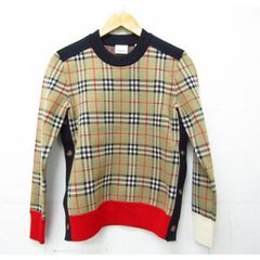 極美品 Burberry ニット M 現行タグ バーバリー - メルカリ