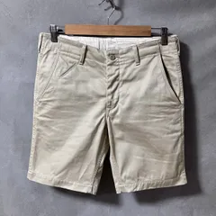 marka マーカ archive 新見ソーイング union made 高密度 ミリタリー チノ ショートパンツ size.1 (S) ベージュのサムネイル