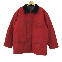 パーリーゲイツ ブルゾン ジャケット コットン100% 中綿 ブランド アウター 日本製 赤 メンズ Mサイズ レッド PEARLY GATES 【中古】のサムネイル