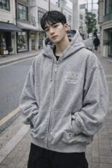SEAZ シズ [unisex]ポストクラックフード集業 メランジ グレー - メルカリ