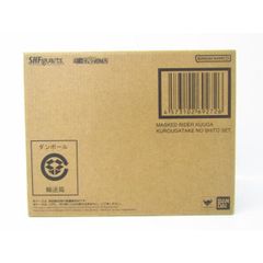 수송 상자 미개봉 SHFiguarts 진골 조각법 가면 라이더 쿠우가 구로가 타케의 사투 세트 피규어 ▼TY15432