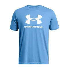 アンダーアーマー メンズ トップス Tシャツ スポーツスタイル ロゴ Under Armour Sportstyle Logo Update TShirt Blue ブルーのサムネイル