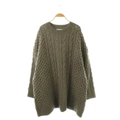 バビロン BABYLONE 25AW ネオケーブルミニワンピース ニット 長袖 F モカ /DO ■OSのサムネイル