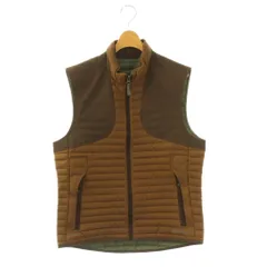 エディーバウアー EDDIE BAUER ダウンベスト ジップアップ S ブラウン /DO ■OS ■ADのサムネイル