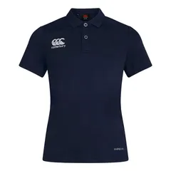 カンタベリー レディース トップス Tシャツ ポロシャツ Canterbury WomensLadies Club Dry Polo Shirt Navy ネイビーのサムネイル